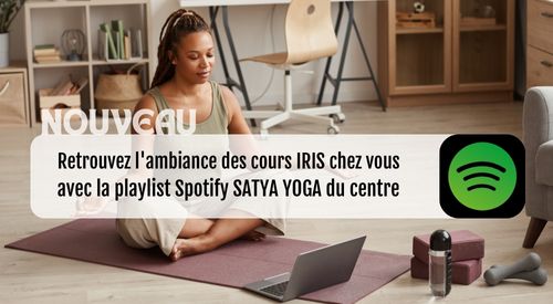 Présentation de la playlist Spotify du centre yoga